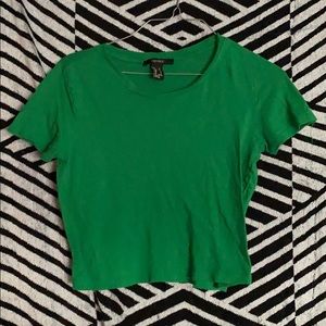 Green t shirt